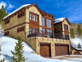 Panorama of entire Breck Resort, steps from FREE shuttle, unbeatable patio and amenities!! Breckenridge
